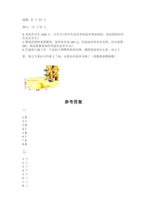北师大版小升初数学模拟试卷【夺冠系列】.docx