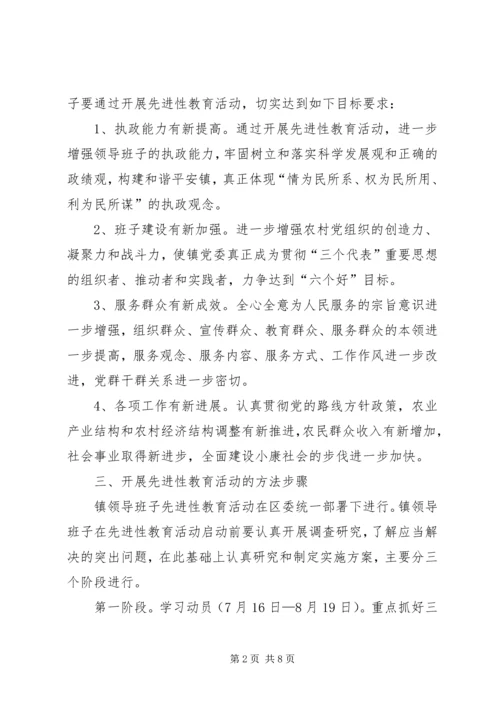 领导班子教育活动方案.docx