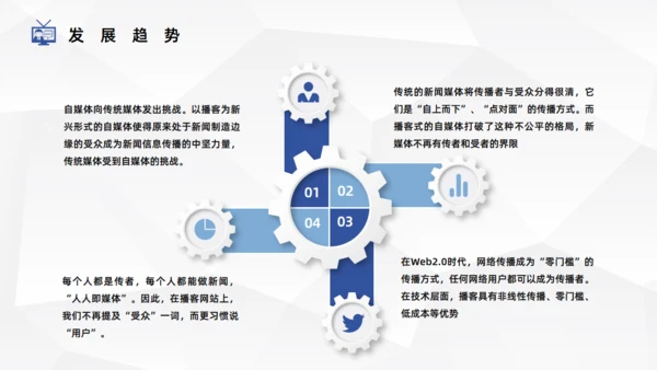 自媒体运营课程培训通用PPT课件模板