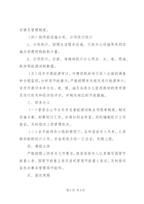 工业园区能耗统计实施方案.docx