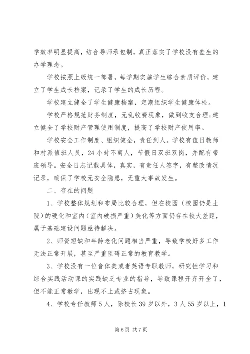 小学义务教育阶段办学标准自查报告.docx