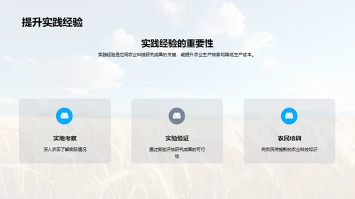 农业科技新领域探讨