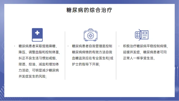糖尿病健康讲座，女医师通用PPT模板