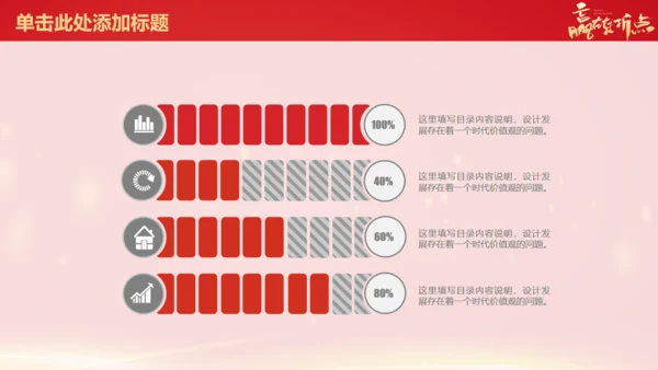 新年企业年会年终总结报告通用PPT模板