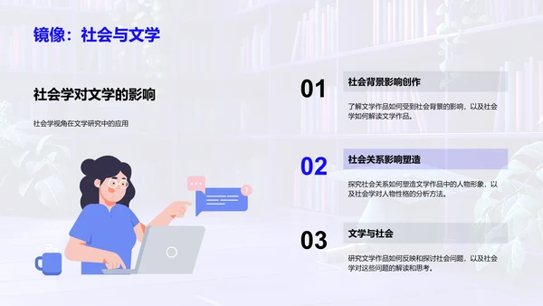 文学研究成果报告PPT模板