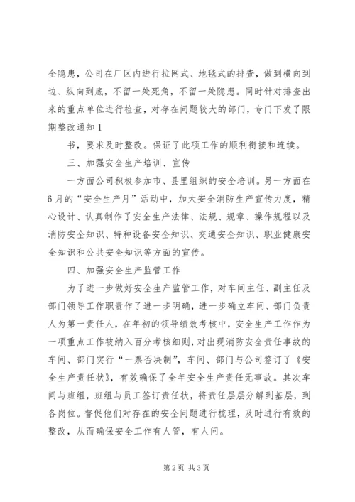 安全标准化实施情况汇报 (4).docx