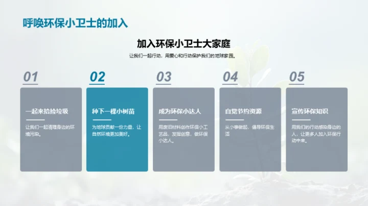 绿色生活实践者