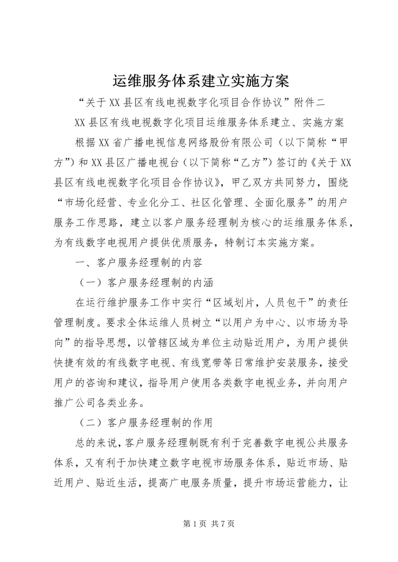 运维服务体系建立实施方案 (4).docx