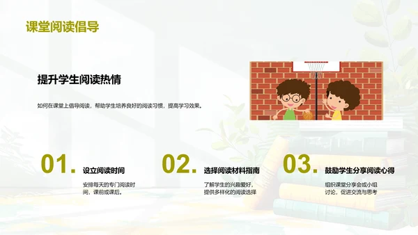 阅读习惯养成报告PPT模板