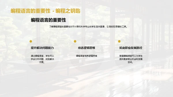 编程语言之魅力