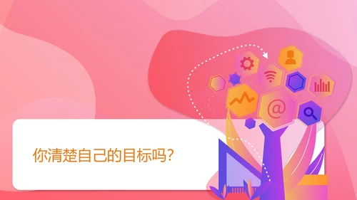 粉色扁平风管理目标培训能力PPT模板