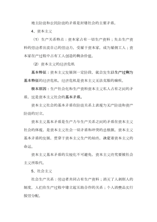 高中政治核心知识点汇总（统编必修1-4）.docx