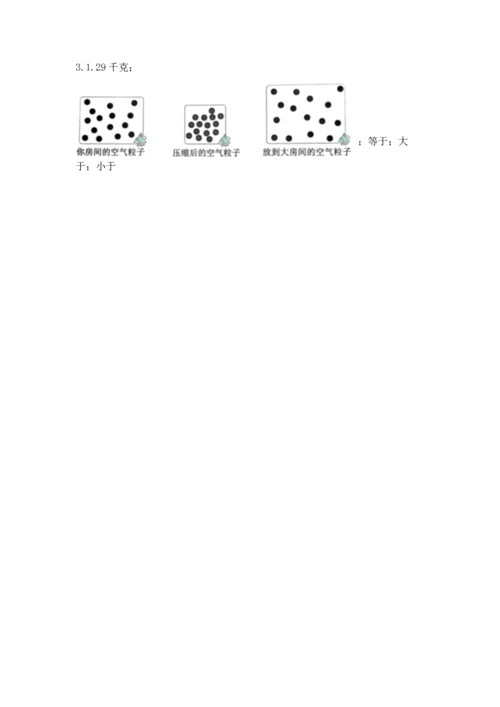 教科版三年级上册科学期末测试卷附答案【培优b卷】.docx