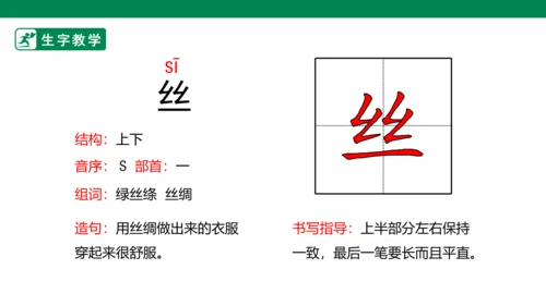 1 古诗二首 生字动画课件