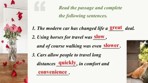 Module3 life and then Unit 3 Language in use  课件(共