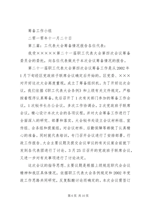代表大会筹备报告.docx