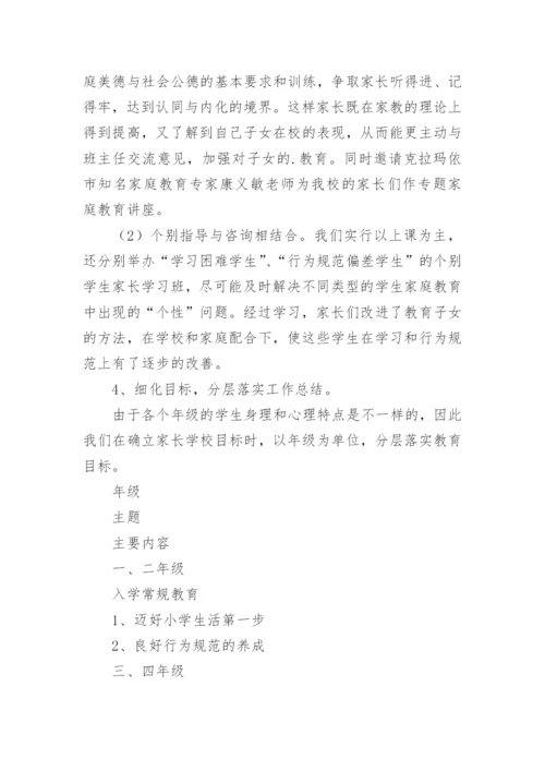 家庭教育讲座活动总结.docx