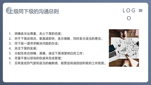蓝色简约人际沟通与社交礼仪PPT模板宣传PPT动态PPT