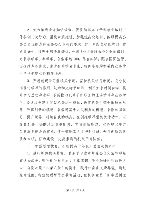 市国资委机关文明创建工作计划.docx