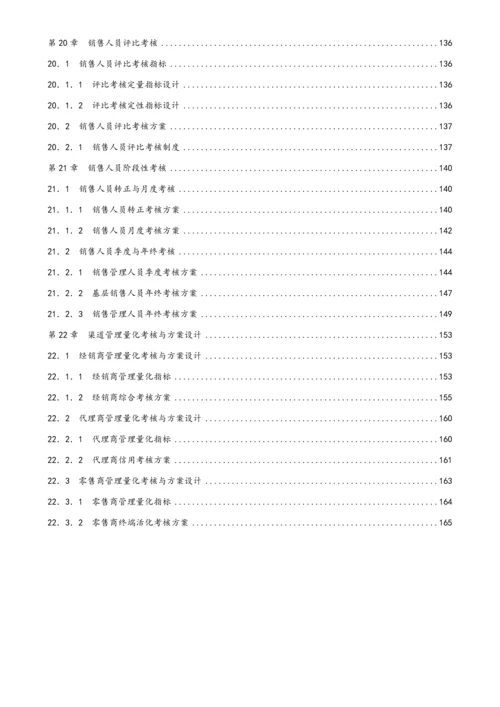 10-【标准制度】KPI绩效考核量化考核制度表格大全（销售人员）.docx