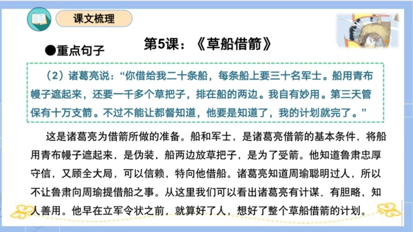 统编版五年级语文下册同步高效课堂系列第二单元（复习课件）