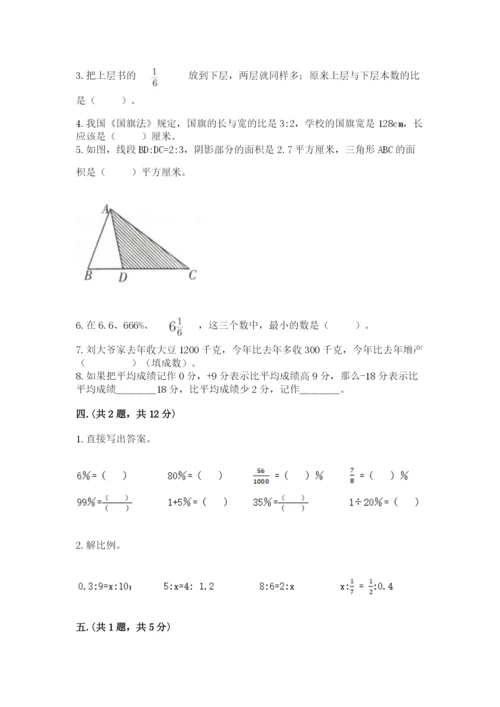 小学六年级数学毕业试题附完整答案【全优】.docx