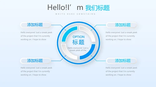 人力资源出国劳务工作总结商务通用动态PPT