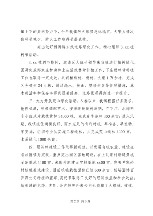 乡镇林业站年终工作总结范文.docx