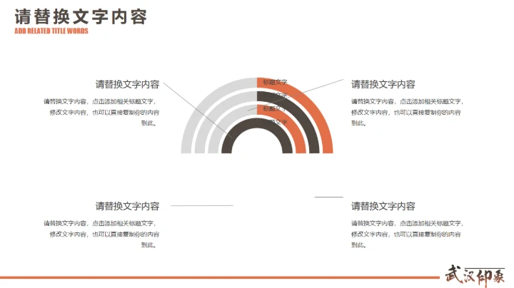 武汉印象旅游通用PPT模板
