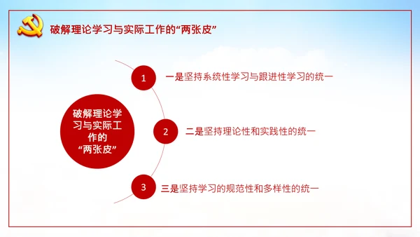 破解两张皮全力促进党建和业务的深度融合PPT