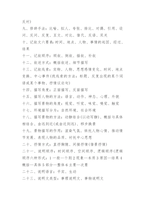 小升初语文真题试卷及答案.docx