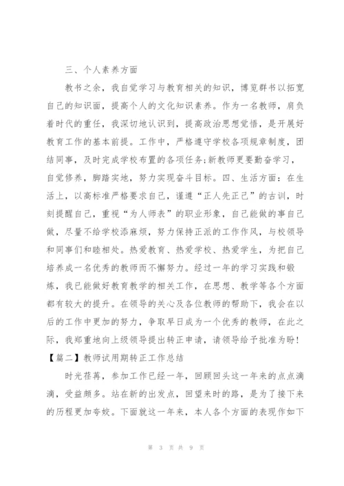 教师试用期转正工作总结怎么写.docx