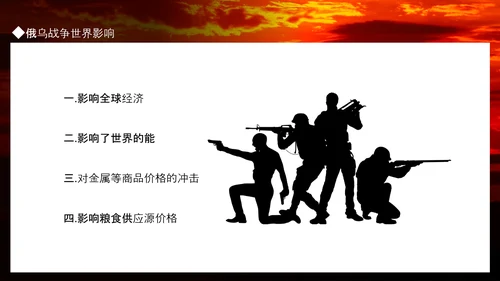 俄乌冲突专题PPT模板
