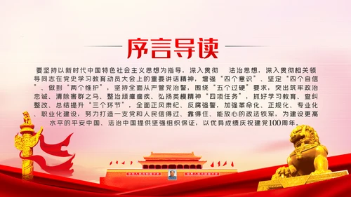 全国政法队伍教育整顿解读公安反腐党课