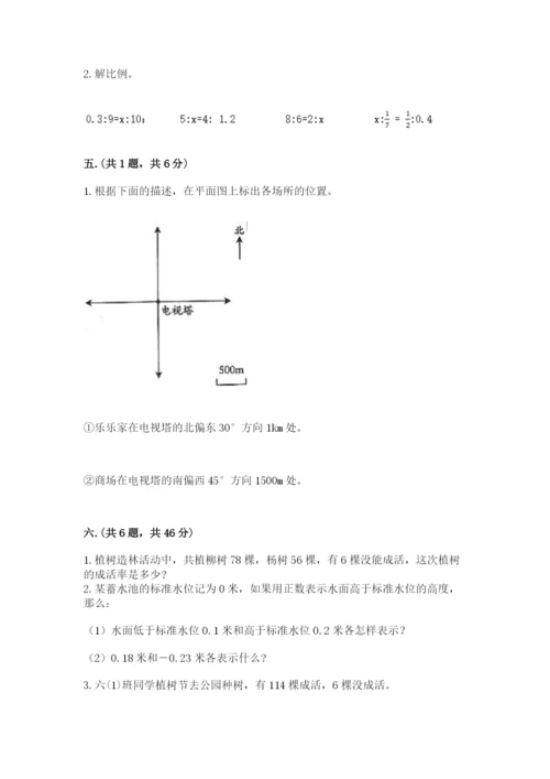 辽宁省【小升初】2023年小升初数学试卷含答案【培优b卷】.docx