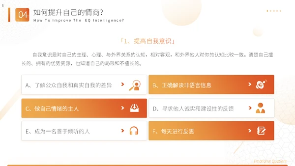 高能情商企业管理通用PPT课件