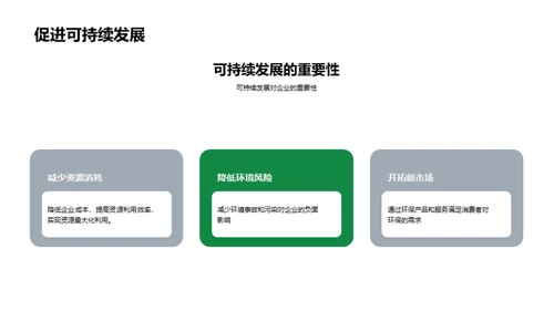 走向绿色未来