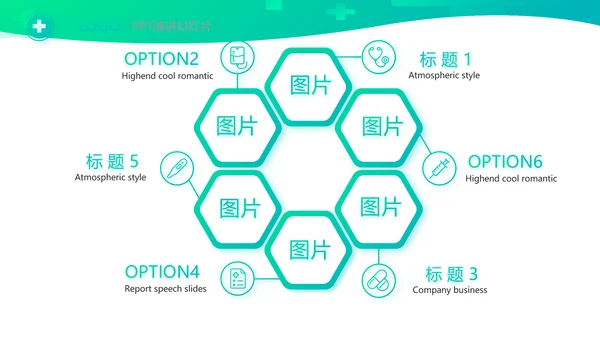 医疗公司宣传年终工作总结动态PPT