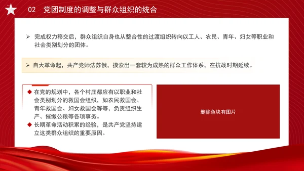 党务知识学习抗战时期的中国共产党党团制度、群众组织与党群关系PPT课件