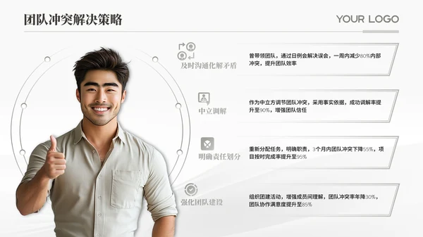 灰色个人简历通用PPT模版