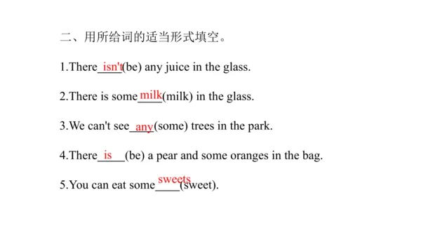 Unit 1 Goldilocks and the three bears  复习课件(共32张PP