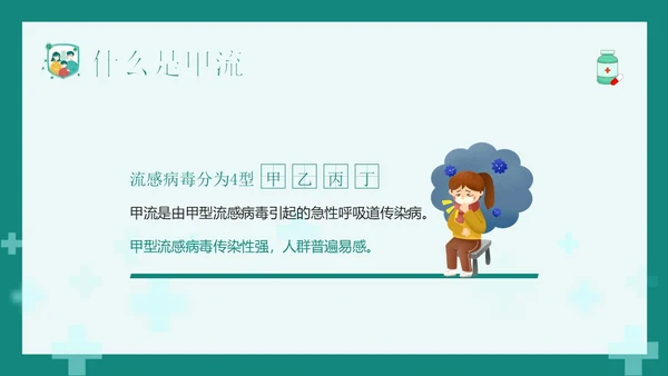 甲流病毒防治甲型流感预防防治专题知识教育PPT甲型流感病毒
