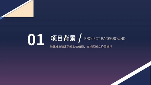 紫色渐变简约大气商业地产计划书PPT模板