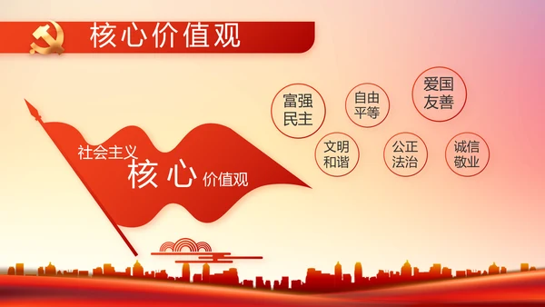 红色社区党支部工作总结汇报PPT