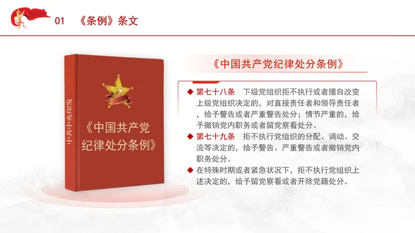 党支部反面教材违反组织纪律案例剖析党课材料PPT