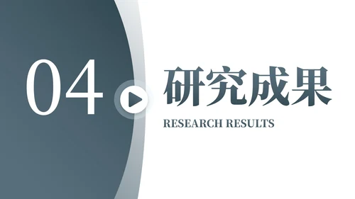 现代简约几何高级感学术论文毕业答辩PPT模板