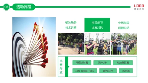公司团建活动项目介绍通用PPT模板