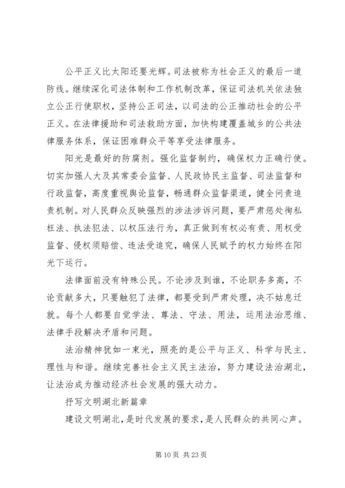 五论贯彻湖北第十次党代会精神.docx