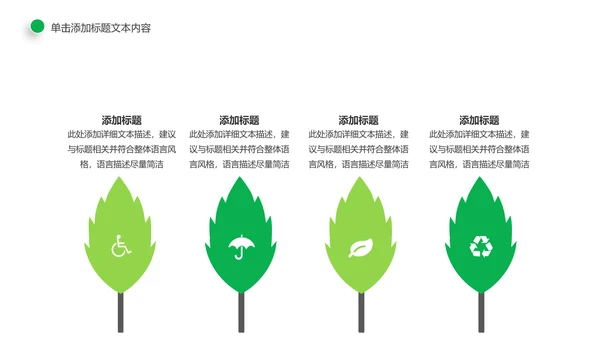 环保绿色森林林业管理工作汇报PPT模板