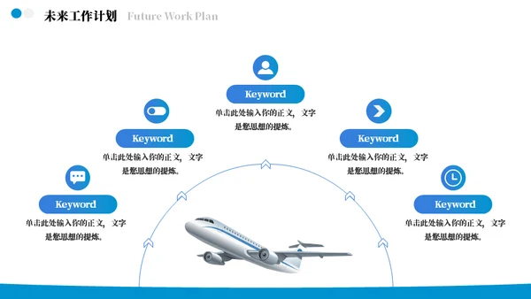 梦想启航总结工作汇报通用PPT模板